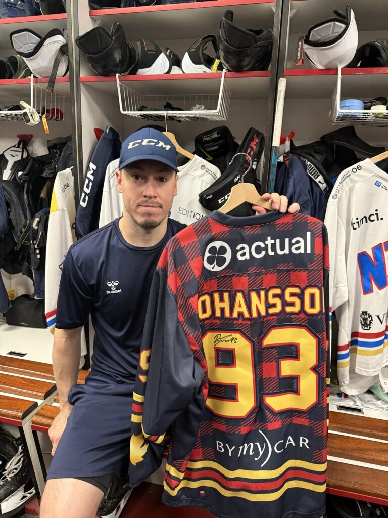 Maillots Cabane à sucre signés - Johansson