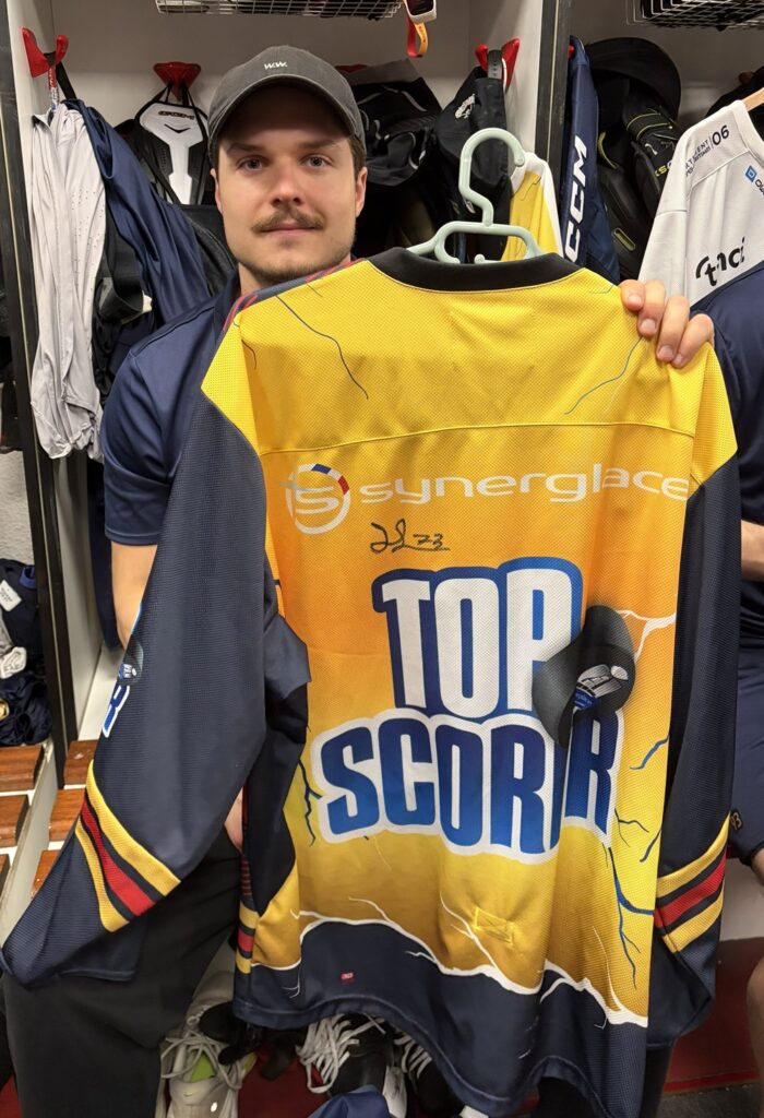 Maillots Cabane à sucre signés - Top scorer