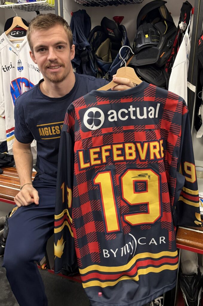 Maillots Cabane à sucre signés - Lefebvre